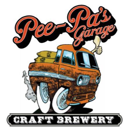 Logo for Pee-Pa's Garage Craft Brewery